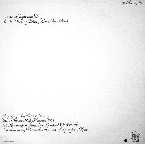 Everything But The Girl – Night And Day - VG+ 12" EP Record 1982 Cherry Red UK France Vinyl - Indie Rock / Acoustic - Shuga Records
