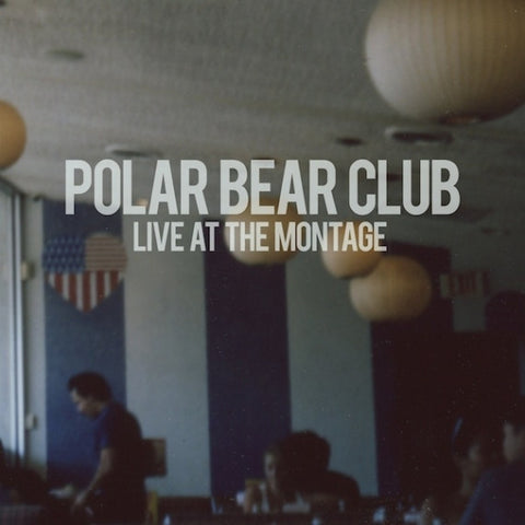 Polar Bear Club – Live At The Montage - Mint- LP Record 2012 Bridge Nine USA Blue Vinyl & Insert - Rock / Punk