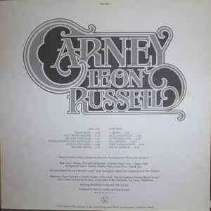 Leon Russell - Carney - Mint- LP Record 1972 Shelter USA Original Vinyl & Insert - Classic Rock / Blues Rock - Shuga Records