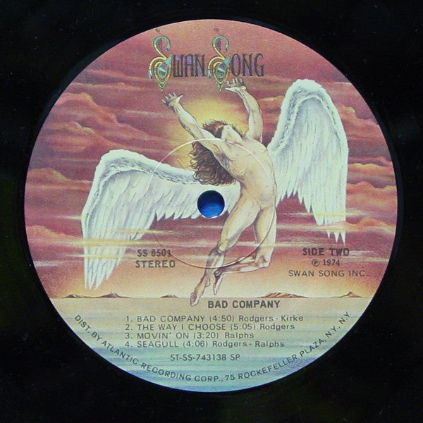 Bad Company - Bad Company (1974) - Mint- LP Record 1977 Swan Song