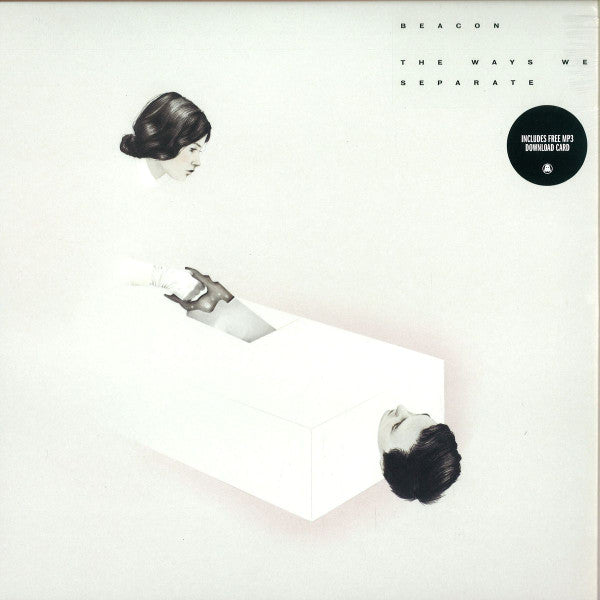 Beacon - The Ways We Separate - VG+ LP Record 2013 Ghostly International Black Vinyl - Electronic / Downtempo - Shuga Records