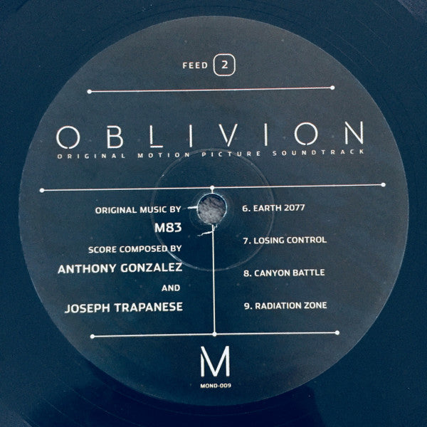 M83 / Anthony Gonzalez / Joseph Trapanese - Oblivion Original Motion Picture - Mint- 2 LP Record 2013 Mondo USA 180 gram Vinyl & Insert - Score / Soundtrack - Shuga Records