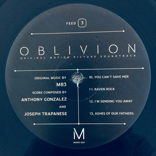 M83 / Anthony Gonzalez / Joseph Trapanese - Oblivion Original Motion Picture - Mint- 2 LP Record 2013 Mondo USA 180 gram Vinyl & Insert - Score / Soundtrack - Shuga Records