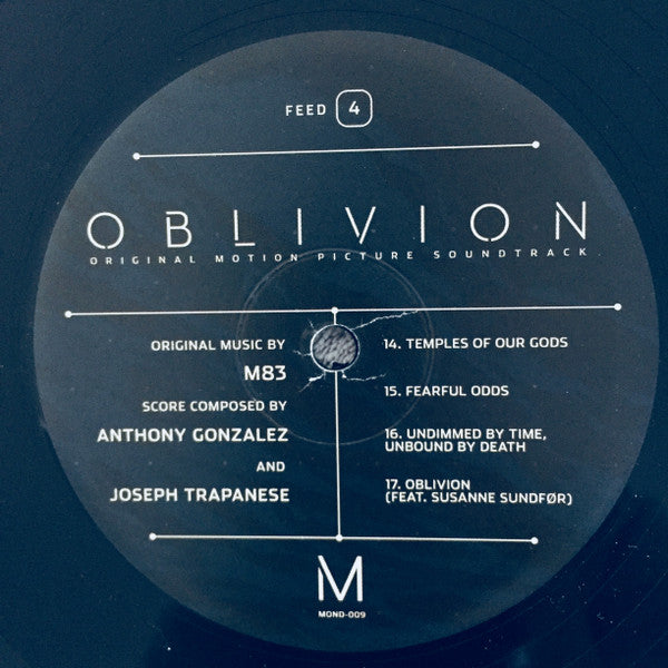 M83 / Anthony Gonzalez / Joseph Trapanese - Oblivion Original Motion Picture - Mint- 2 LP Record 2013 Mondo USA 180 gram Vinyl & Insert - Score / Soundtrack - Shuga Records