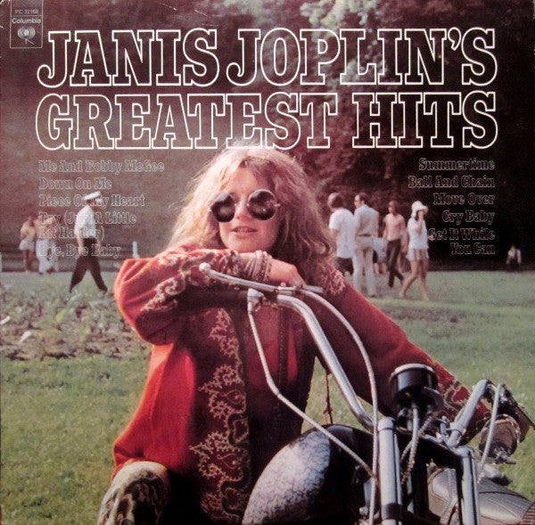 Janis Joplin - Janis Joplin's Greatest Hits (1973) - VG+ LP Record 1981 Columbia USA Vinyl - Classic Rock / Blues Rock - Shuga Records