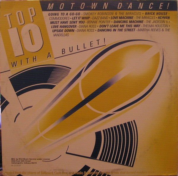 Various - Motown Love Songs / Motown Dance! Top 10 With A Bullet! - VG+ 2 LP Record 1984 Motown RCA Club USA Vinyl - Soul / Funk - Shuga Records