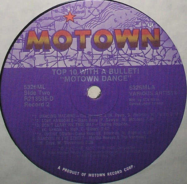 Various - Motown Love Songs / Motown Dance! Top 10 With A Bullet! - VG+ 2 LP Record 1984 Motown RCA Club USA Vinyl - Soul / Funk - Shuga Records
