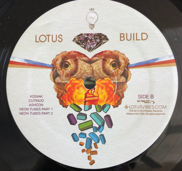 Lotus - Build - Mint- LP Record 2013 SCI Fidelity USA Vinyl - Pop Rock / Indie Rock - Shuga Records