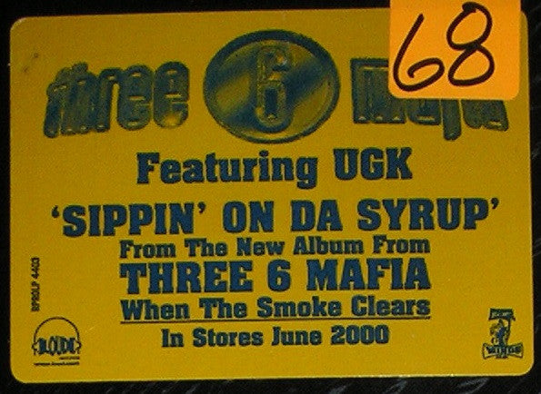 Three 6 Mafia & Project Pat – Sippin' On Da Syrup - VG+ 12" Single Record 2000 Loud USA Promo Vinyl - Hardcore Hip-Hop / Gangsta / Crunk / Memphis