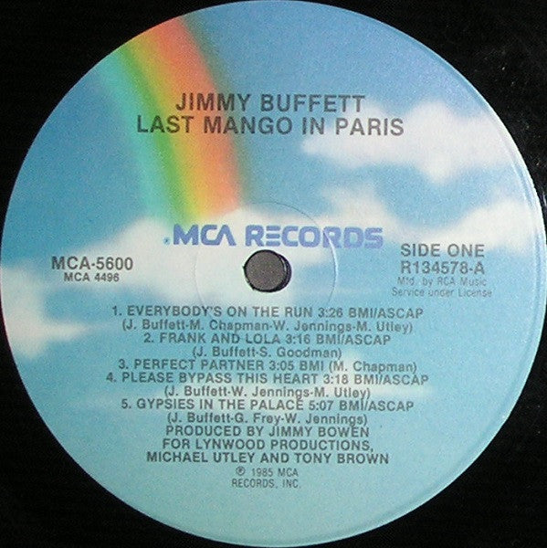 Jimmy Buffett - Live! Feeding Frenzy - Mint- LP Record 1985 MCA Club Edition RCA USA Vinyl - Pop Rock / Country Rock - Shuga Records