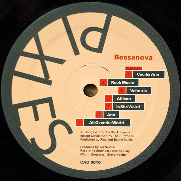 Pixies - Bossanova (1990) - Mint- LP Record 2008 USA 4AD 180 gram Vinyl - Indie Rock / Alternative Rock - Shuga Records