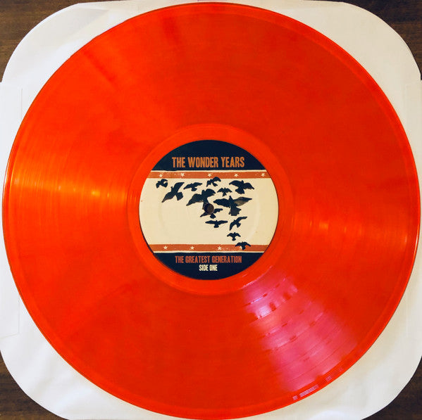 The Wonder Years – The Greatest Generation - Mint- LP Record 2013 Hopeless USA Red Vinyl - Pop Punk / Alternative Rock - Shuga Records