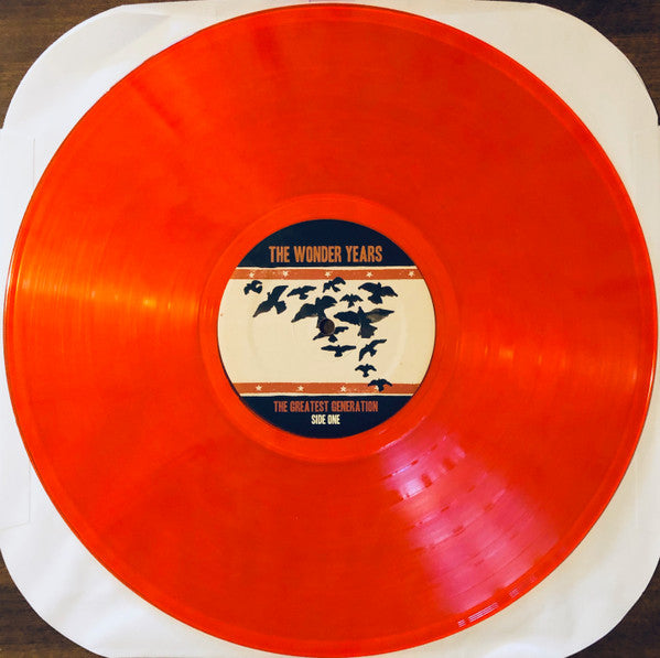The Wonder Years – The Greatest Generation - Mint- LP Record 2013 Hopeless USA Red Vinyl - Pop Punk / Alternative Rock