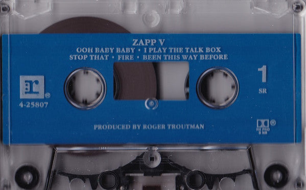 Zapp - Zapp Vibe V - Mint- Cassette 1989 Reprise USA Original Tape - Funk / Electro - Shuga Records