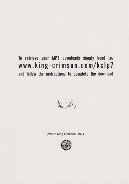 King Crimson - Red - (1974) - Mint- LP Record 2013 Panegyric UK 200 gram Vinyl & Postcard - Prog Rock - Shuga Records