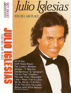 Julio Iglesias - 1100 Bel Air Place - New Cassette 1984 Sealed Columbia Tape - Latin / Pop - Shuga Records