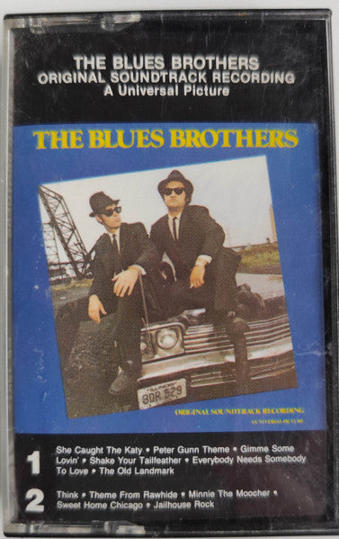 The Blues Brothers - Original Recording- VG+ Cassette 1980 Atlantic USA Tape - Soundtrack - Shuga Records