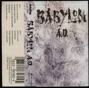 Babylon A.D. - Babylon A.D. - VG+ Cassette 1989 Arista Tape - Hard Rock - Shuga Records