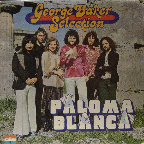 George Baker Selection - Paloma Blanca - VG+ LP Record 1975 Negram Netherlands Vinyl - Soft Rock / Pop Rock - Shuga Records