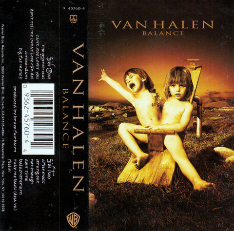 Van Halen – Balance - Used Cassette 1995 Warner Tape - Hard Rock