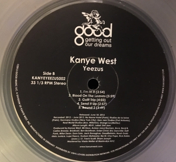 Kanye West - Yeezus - Mint- LP Record 2013 Germany ORIGINAL PRESS