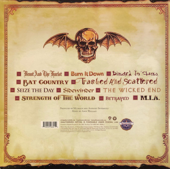 少年記 Absolute Wold CD Avenged Sevenfold - City Of Evil (2005) - Mint- 2 LP Record 2013