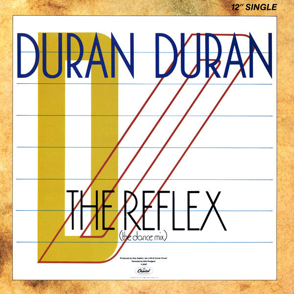 Duran Duran - The Reflex (The Dance Mix) - VG+ 12" Single 1984 Capitol USA Vinyl - New Wave / Synth-Pop - Shuga Records