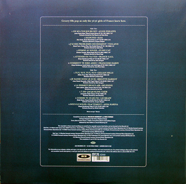 Various - Tres Chic! More French Girl Singers Of The 1960s - Mint- LP Record 2013 Ace Europe Blue 180 gram Vinyl - Pop / Chanson - Shuga Records