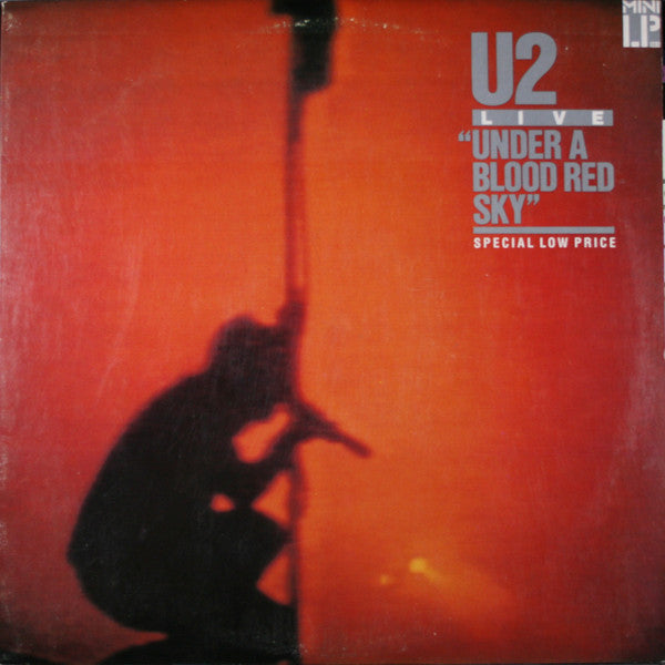 U2 ‎- Under A Blood Red Sky (Live) - VG+ LP Record 1983 Island USA Vinyl - Pop Rock / Alternative Rock - Shuga Records