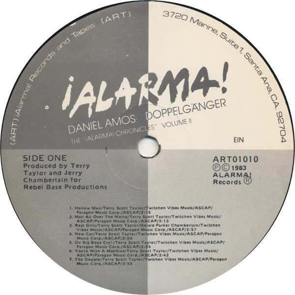 Daniel Amos - Doppelgänger: The "¡Alarma! Chronicles" Volume II - VG+ LP Record 1983 Alarma USA Vinyl Inserts - Pop Rock / New Wave / Xian - Shuga Records