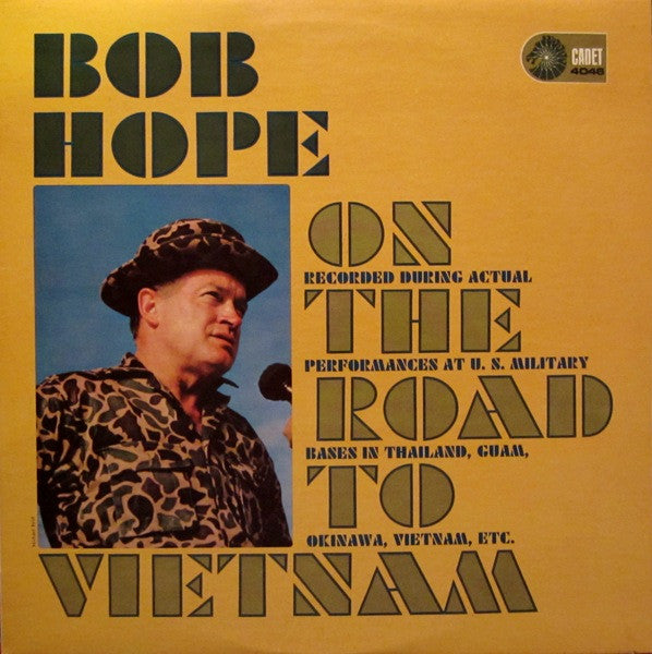 Bob Hope ‎– On The Road To Vietnam - Mint- LP Record 1965 Cadet USA Original Vinyl - Comedy - Shuga Records