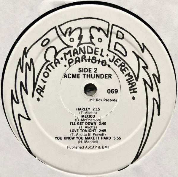 Acme Thunder - Let's All Get Naked - New LP Record 1978 Rox USA Original Private Press Chicago Vinyl - Hard Rock / Glam - Shuga Records