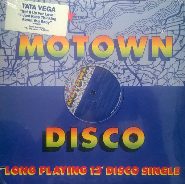 Tata Vega - Get It Up For Love / I Just Keep Thinking About You Baby - Mint- 12" Single Record 1979 Motown USA Vinyl - Disco - Shuga Records