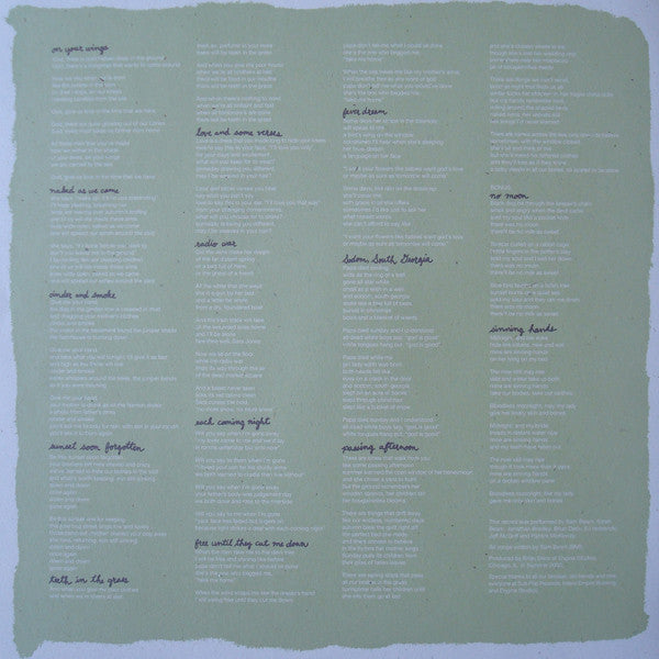 Iron + Wine - Our Endless Numbered Days - VG+ LP Record 2004 Sub Pop USA Original Press Vinyl & 7" Single - Indie Rock / Indie Folk - Shuga Records