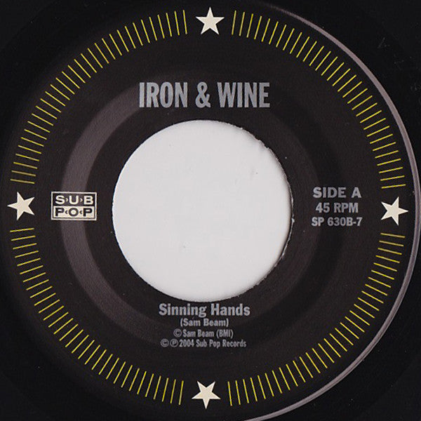 Iron + Wine - Our Endless Numbered Days - VG+ LP Record 2004 Sub Pop USA Original Press Vinyl & 7" Single - Indie Rock / Indie Folk - Shuga Records
