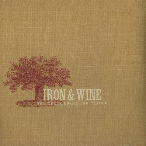 Copy of Iron & Wine ‎– The Creek Drank The Cradle (2002) - VG+ LP Record 2016 Sub Pop Vinyl & Download - Indie Rock / Folk Rock