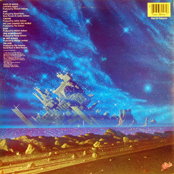 The Jacksons - Victory - Mint- (VG+ cover) LP Record 1984 Epic USA Original Vinyl - Pop / Synth-pop / Soul / Disco - Shuga Records