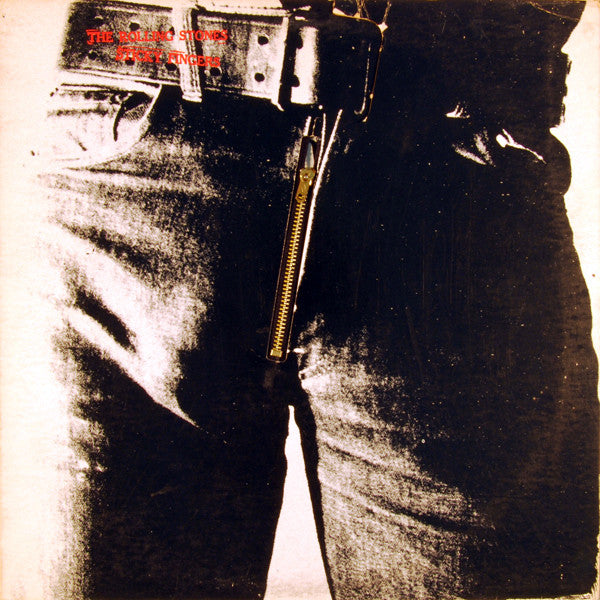 The Rolling Stones - Sticky Fingers - VG (VG- cover) LP Record 1971 USA Vinyl & Zipper Andy Warhol Cover - Classic Rock / Blues Rock - Shuga Records