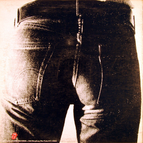 The Rolling Stones - Sticky Fingers - VG (VG- cover) LP Record 1971 USA Vinyl & Zipper Andy Warhol Cover - Classic Rock / Blues Rock - Shuga Records