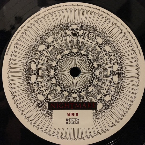 Avenged Sevenfold - Nightmare (2010) - Mint- 2 LP Record 2013 Hopeless Hot Topic Exclusive USA Blue Translucent Vinyl & Half-Speed Mastered - Hard Rock / Heavy Metal - Shuga Records