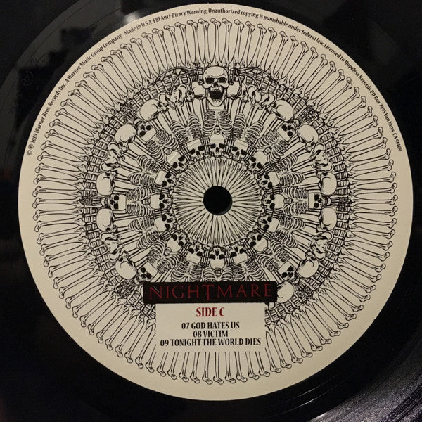 Avenged Sevenfold - Nightmare (2010) - Mint- 2 LP Record 2013 Hopeless Hot Topic Exclusive USA Blue Translucent Vinyl & Half-Speed Mastered - Hard Rock / Heavy Metal - Shuga Records