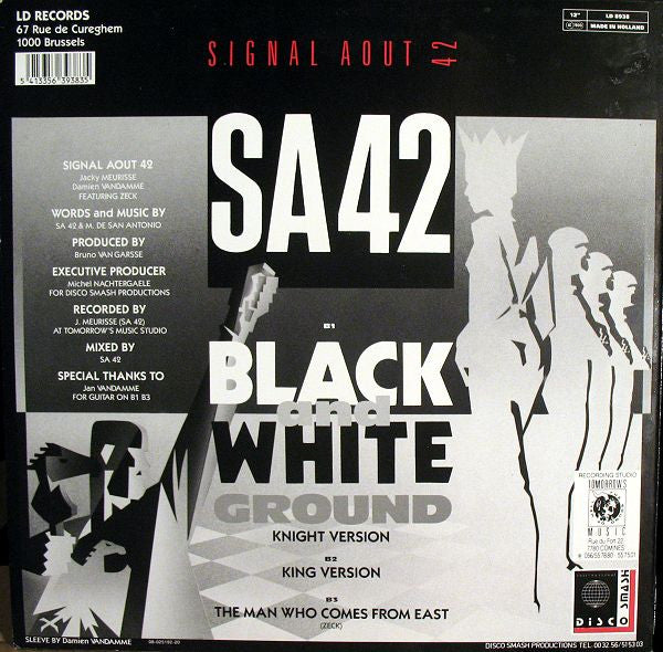 Signal Aout 42 - Right Thing - Mint- EP Record 1989 LD Belgium - Electronic / EBM / Electro