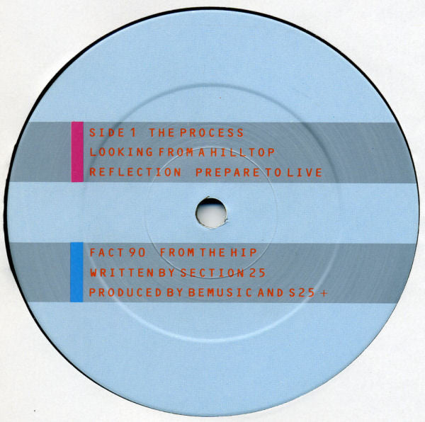 Section 25 - From The Hip - Mint- LP Record 1984 Factory UK Original Press Vinyl - Synth-pop / Electro - Shuga Records