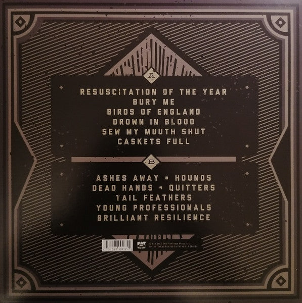 The Flatliners – Dead Language - VG+ LP Record 2013 Fat Wreck Chords Black Vinyl & Insert - Rock / Punk / Ska - Shuga Records