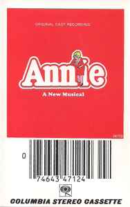 Original Cast - Annie (Original Cast Recording) - Used Cassette 1977 Columbia Tape - Musical - Shuga Records