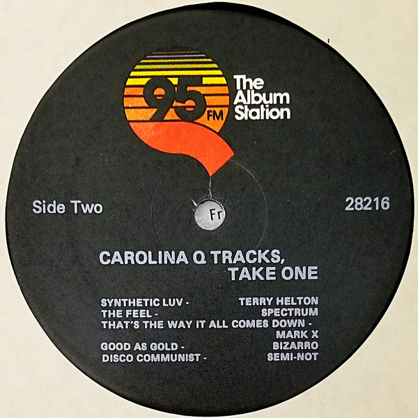 Various - Charlotte NC Carolina Q Tracks, Take One - New LP Record 1979 WROQ/WNKS Private Press USA Vinyl - Rock & Roll - Shuga Records