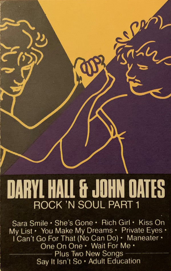 Daryl Hall & John Oates - Greatest Hits - Rock 'N Soul Part 1 - Used Cassette 1983 RCA Tape - Pop Rock - Shuga Records
