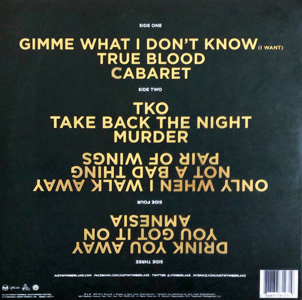 Justin Timberlake - The 20/20 Experience (2 Of 2) - New 2 LP Record 2013 RCA Vinyl & Download - Pop / Dance-pop - Shuga Records