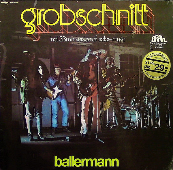 Grobschnitt - Ballermann (1974) - VG+ 2 LP Record 1975 Brain Germany Vinyl - Krautrock / Prog Rock - Shuga Records
