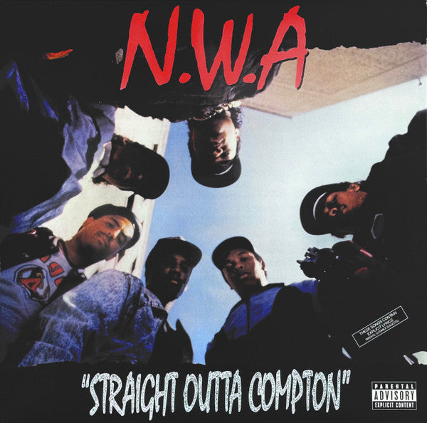 N.W.A. - Straight Outta Compton (1988) - VG+ LP Record 2013 Ruthless Priority Vinyl - Gangsta / Hardcore Hip-Hop - Shuga Records